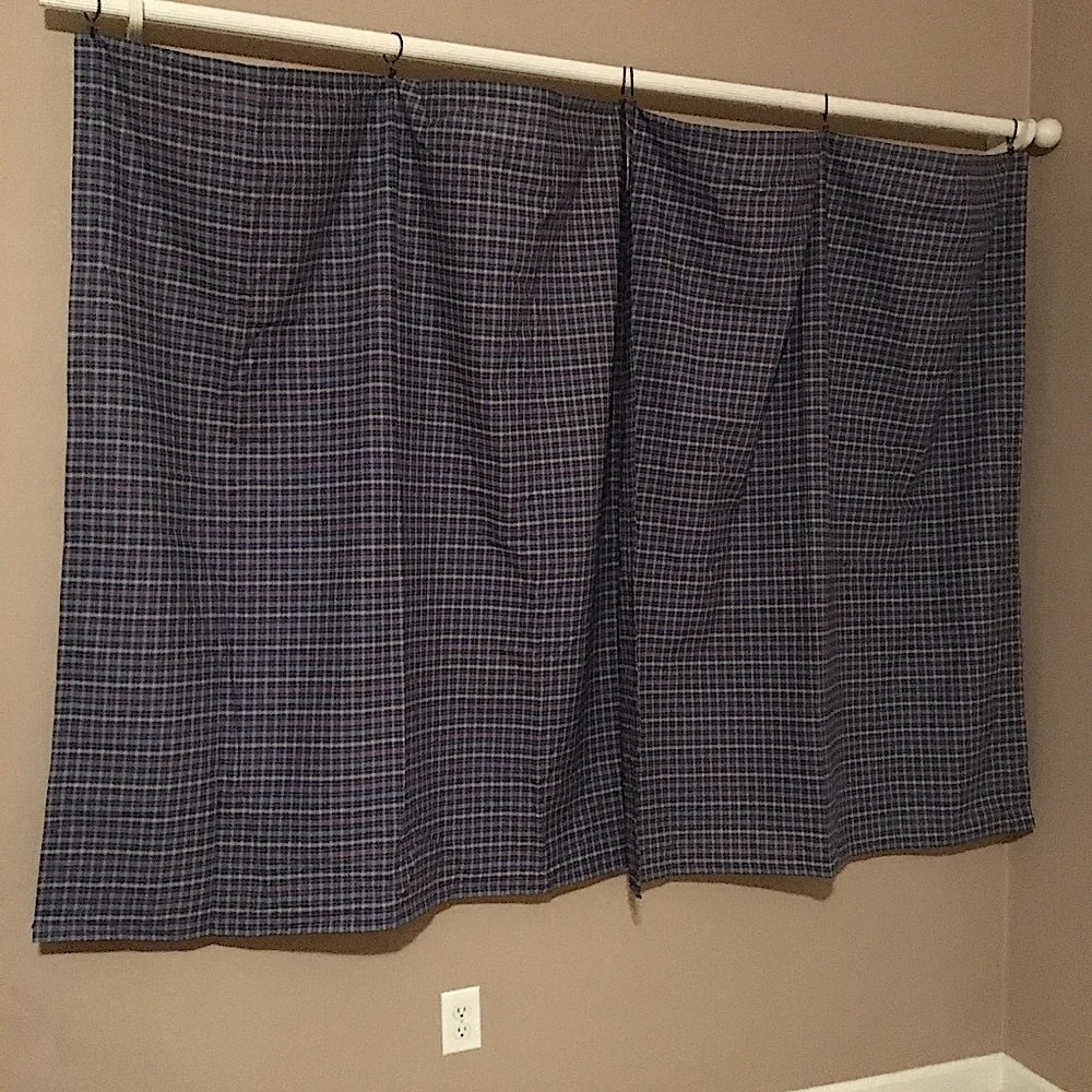 Four Fabric Panels 50”x58” each